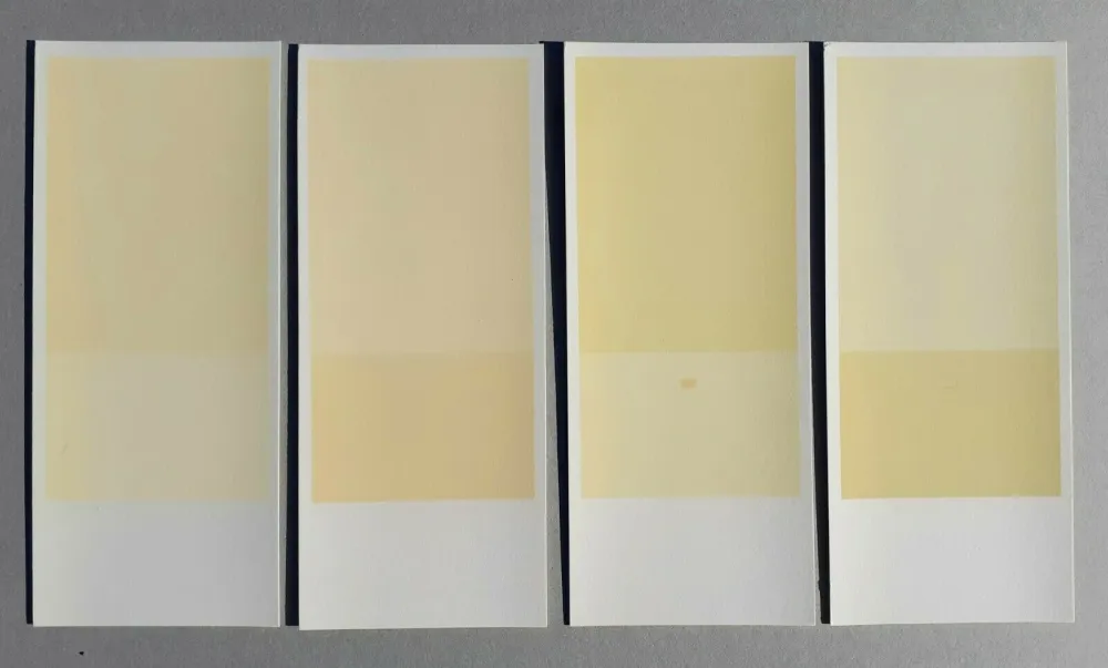 リトグラフ Calderara - Misura, luce, colore