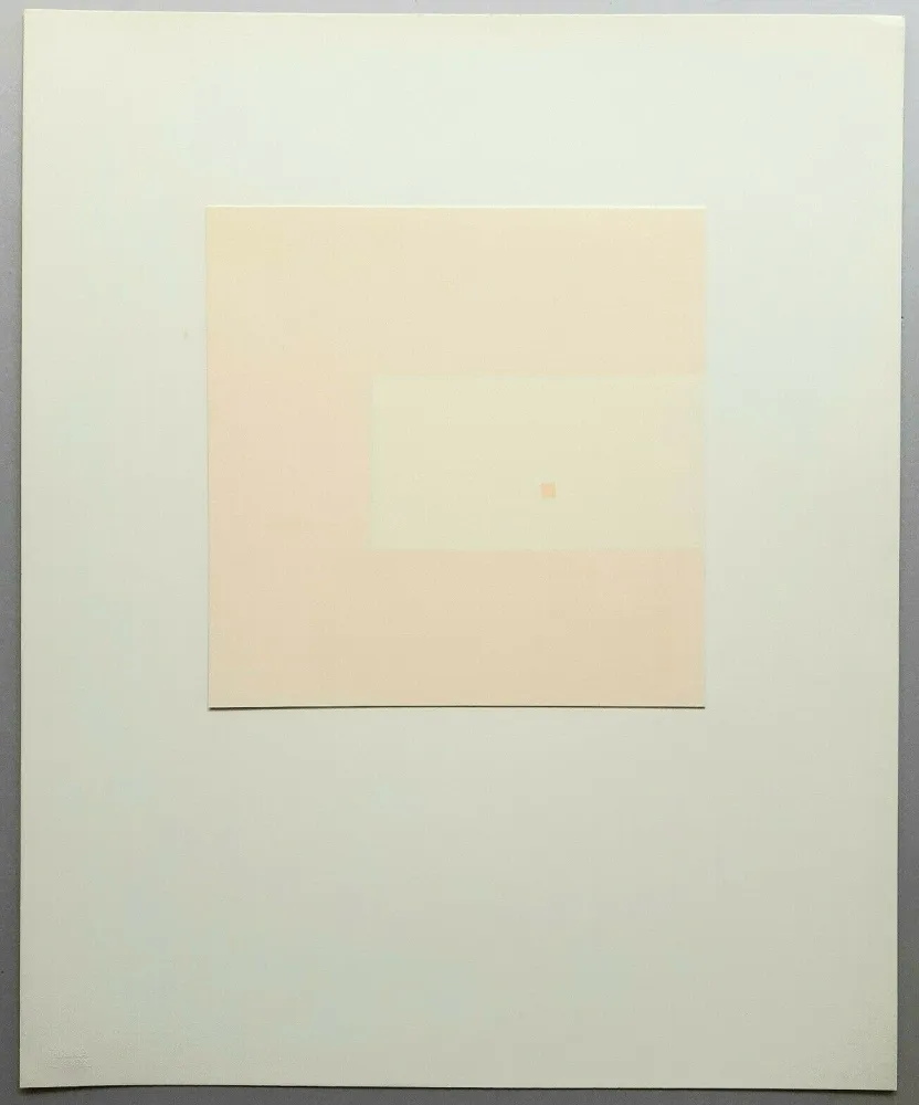 シルクスクリーン Calderara - Momenti numero 2