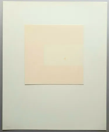 シルクスクリーン Calderara - Momenti numero 2