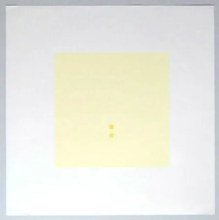 シルクスクリーン Calderara - Monocromo 2