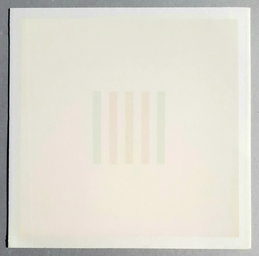 シルクスクリーン Calderara - Sei serigrafie (E)