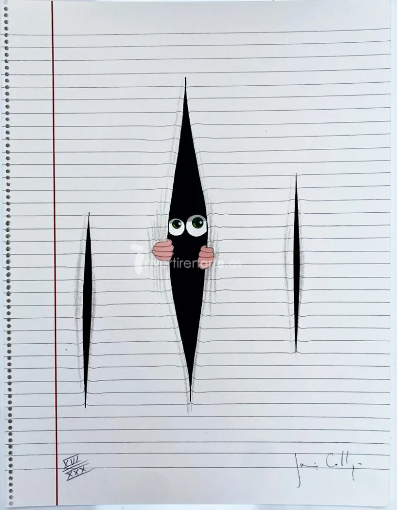 シルクスクリーン Calleja - Untitled