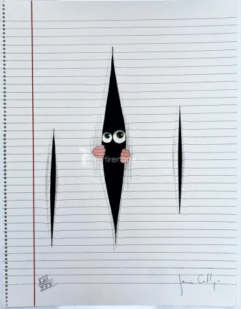 シルクスクリーン Calleja - Untitled