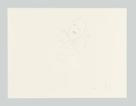 リトグラフ Calzolari - Senza titolo