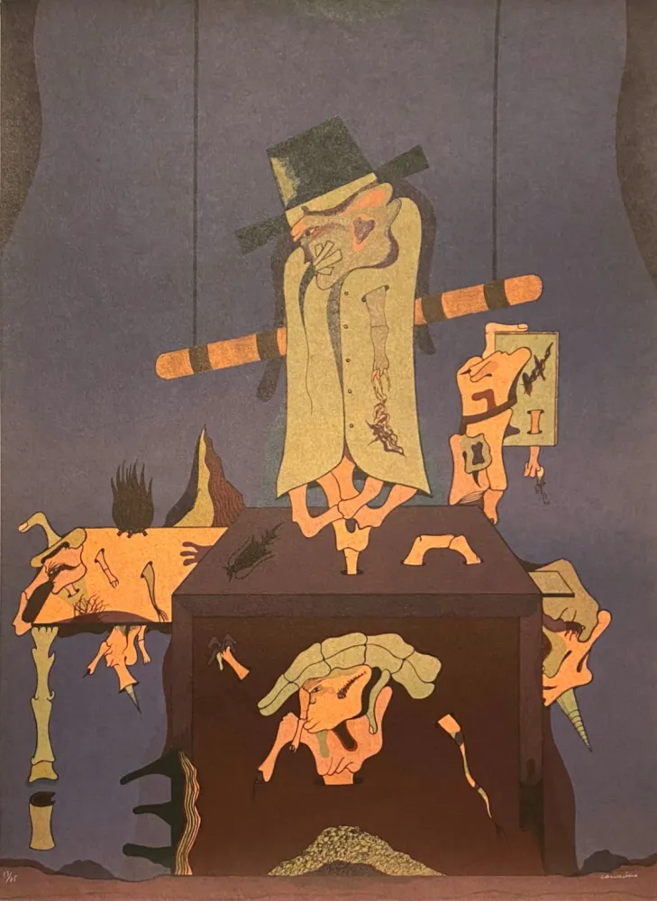 リトグラフ Camacho  - Cenizas