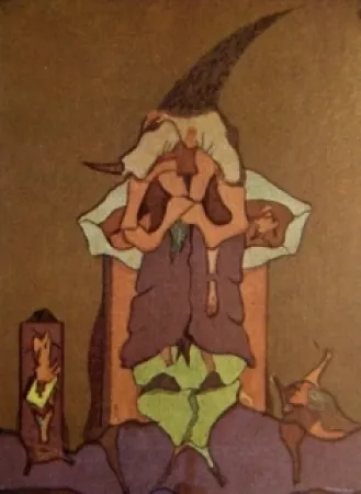 リトグラフ Camacho  - Cenizas 5