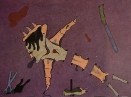 リトグラフ Camacho  - Cenizas 6