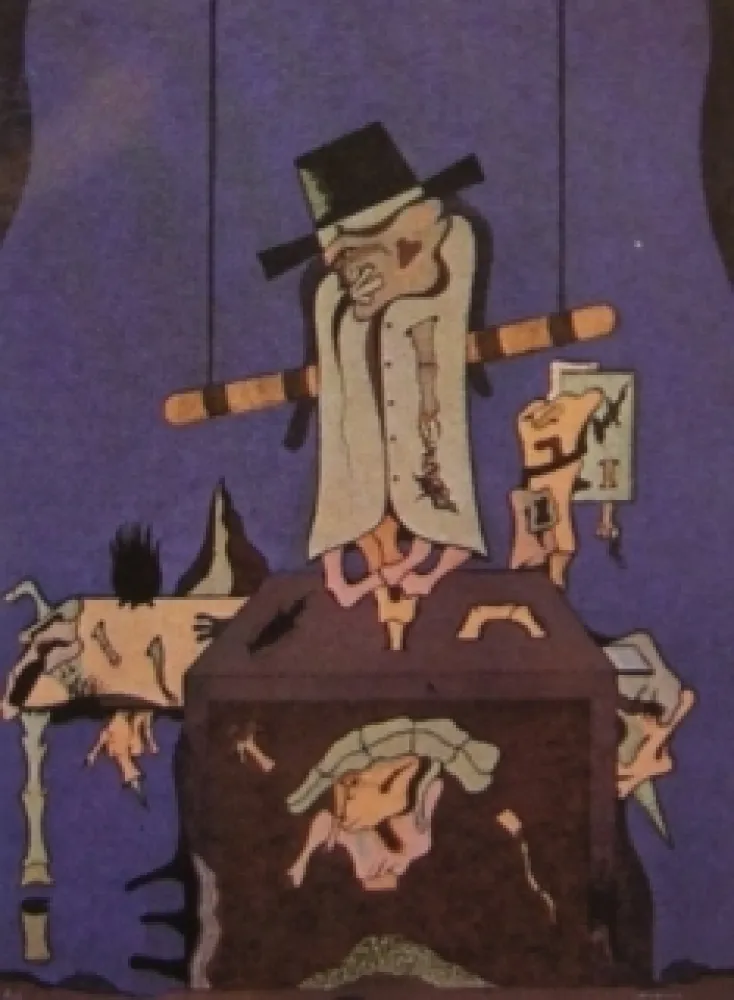 リトグラフ Camacho  - Cenizas 8