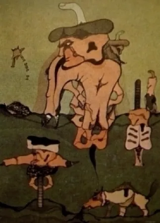 リトグラフ Camacho  - Cezinas 1