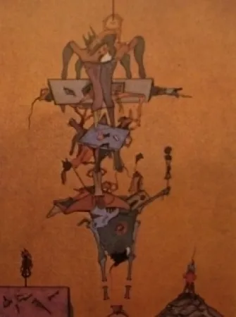 リトグラフ Camacho  - Cezinas 2