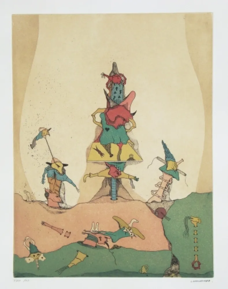 エッチングと　アクチアント Camacho  - Sans titre