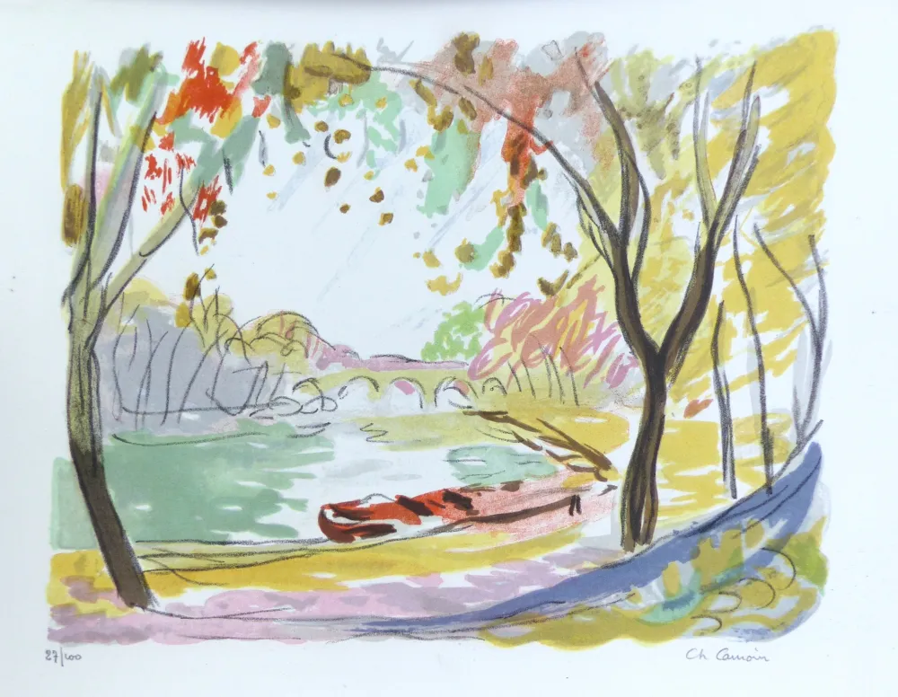 リトグラフ Camoin - Lithographie sur vélin, numérotées et signée