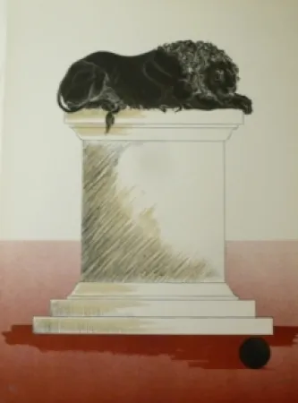 リトグラフ Campeny - Fugit poder