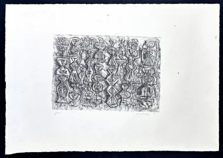 リトグラフ Campigli - Massimo Campigli (1895–1971) – Follia di donne – Lithograph on Fabriano paper – 1959