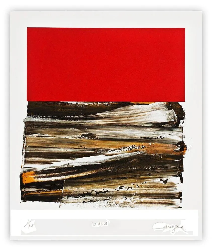 彫版 Canogar - Basa