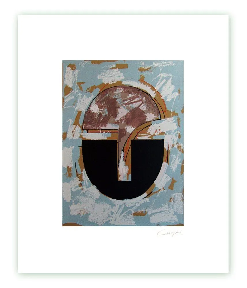 彫版 Canogar - Cabeza