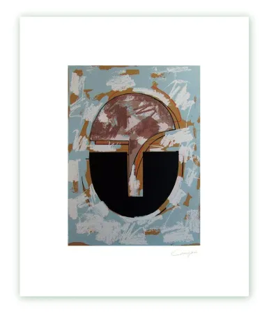 彫版 Canogar - Cabeza