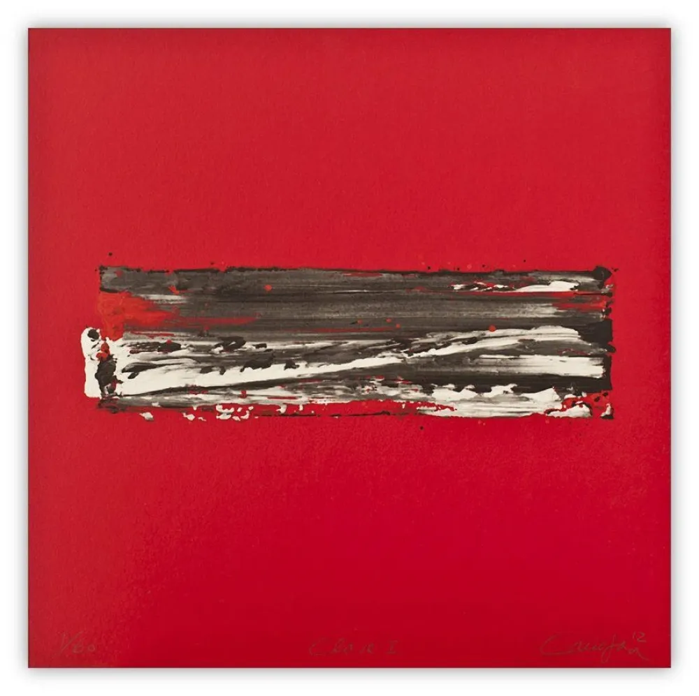 デジタル版画 Canogar - Clave I.