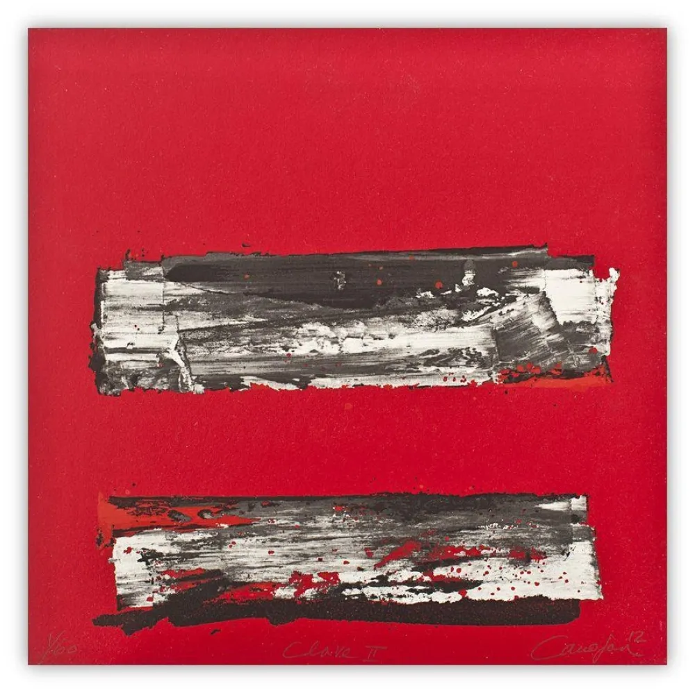 デジタル版画 Canogar - Clave II