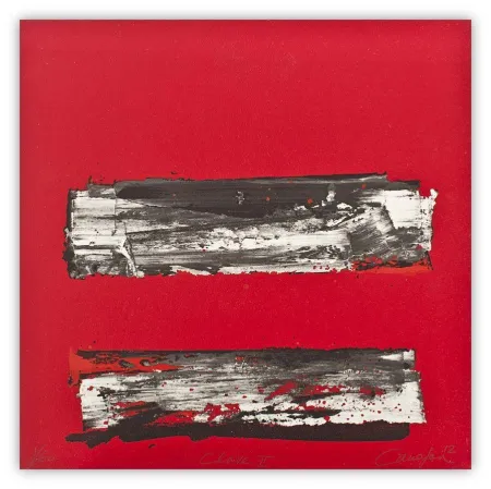 デジタル版画 Canogar - Clave II