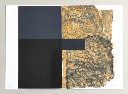 シルクスクリーン Canogar - Composizione