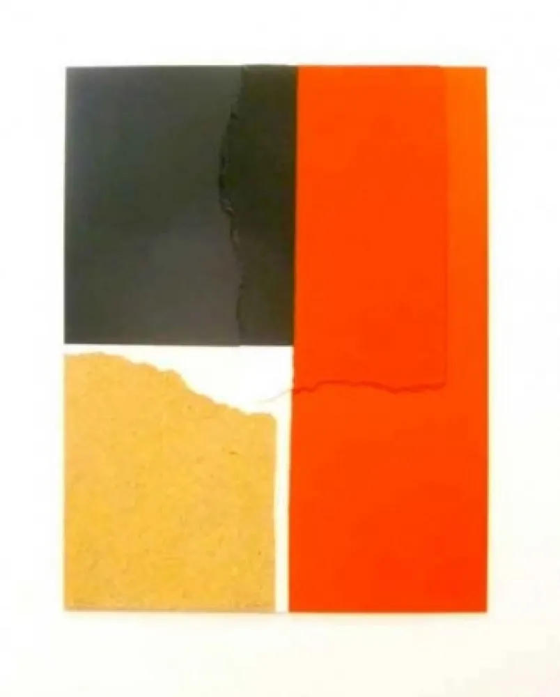 シルクスクリーン Canogar - Crisol