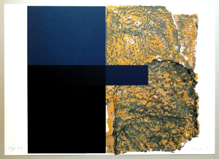 シルクスクリーン Canogar - Hommage à Federico Garcia Lorca