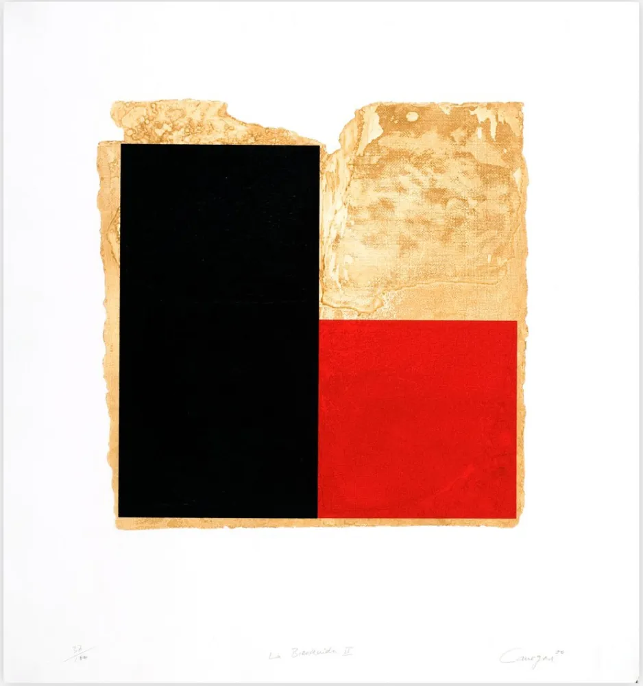 エッチング Canogar - La Bienvenida (rojo)