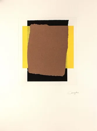 彫版 Canogar - Medallón