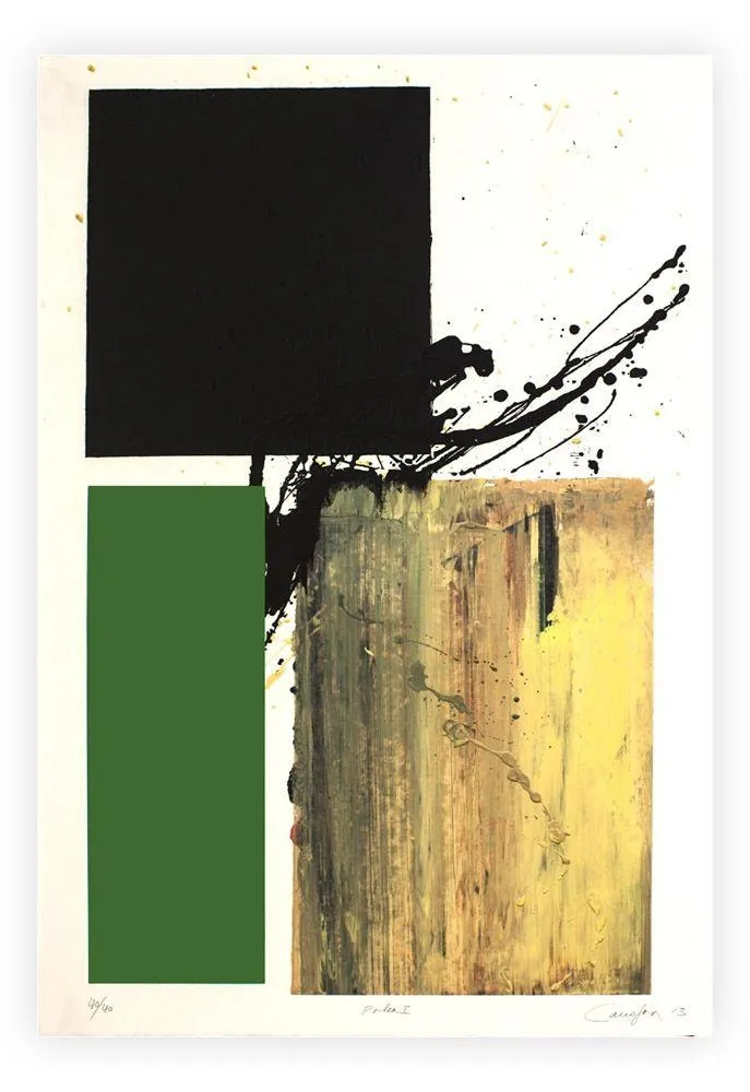 デジタル版画 Canogar - Polea II