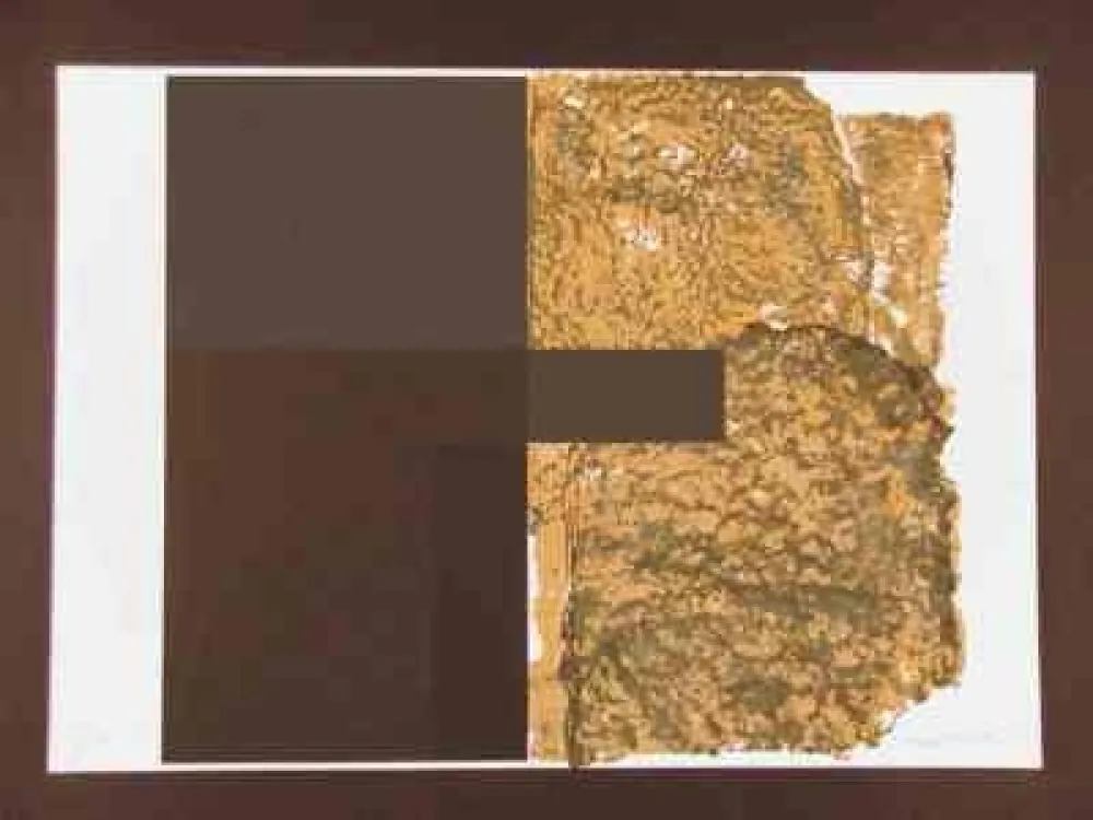 シルクスクリーン Canogar - Sans titre