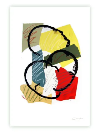 彫版 Canogar - Sin título