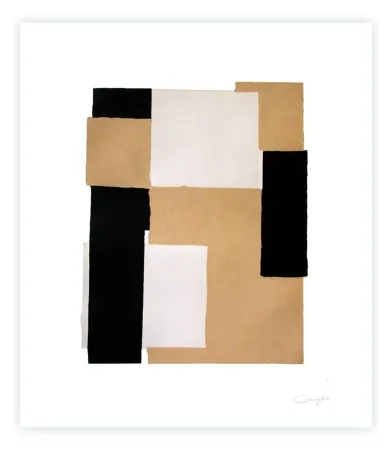 彫版 Canogar - Trama IV