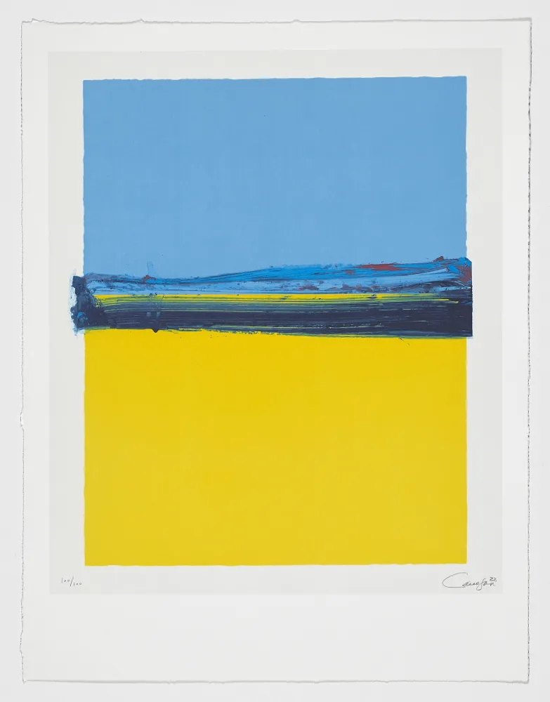 リトグラフ Canogar - Ucrania 22