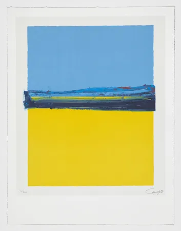 リトグラフ Canogar - Ucrania 22