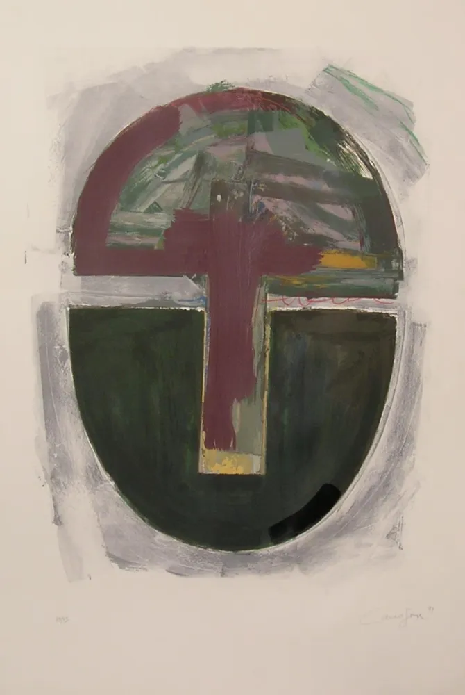 リトグラフ Canogar - UNTITLED