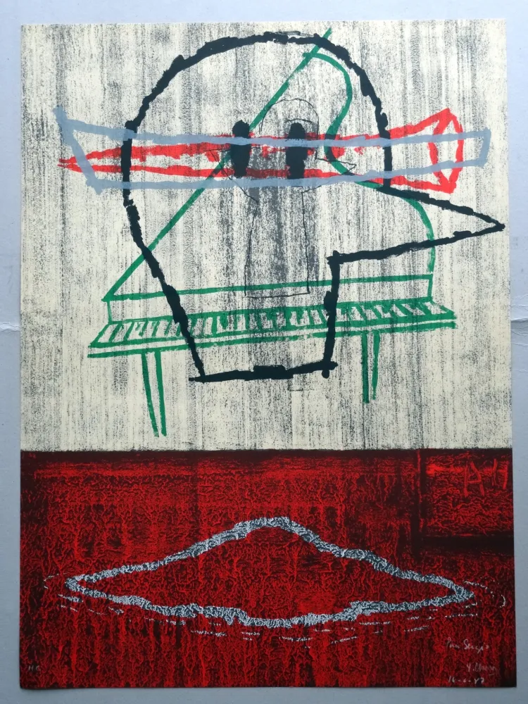 リトグラフ Canosa - A.L. Galería Joan Prats