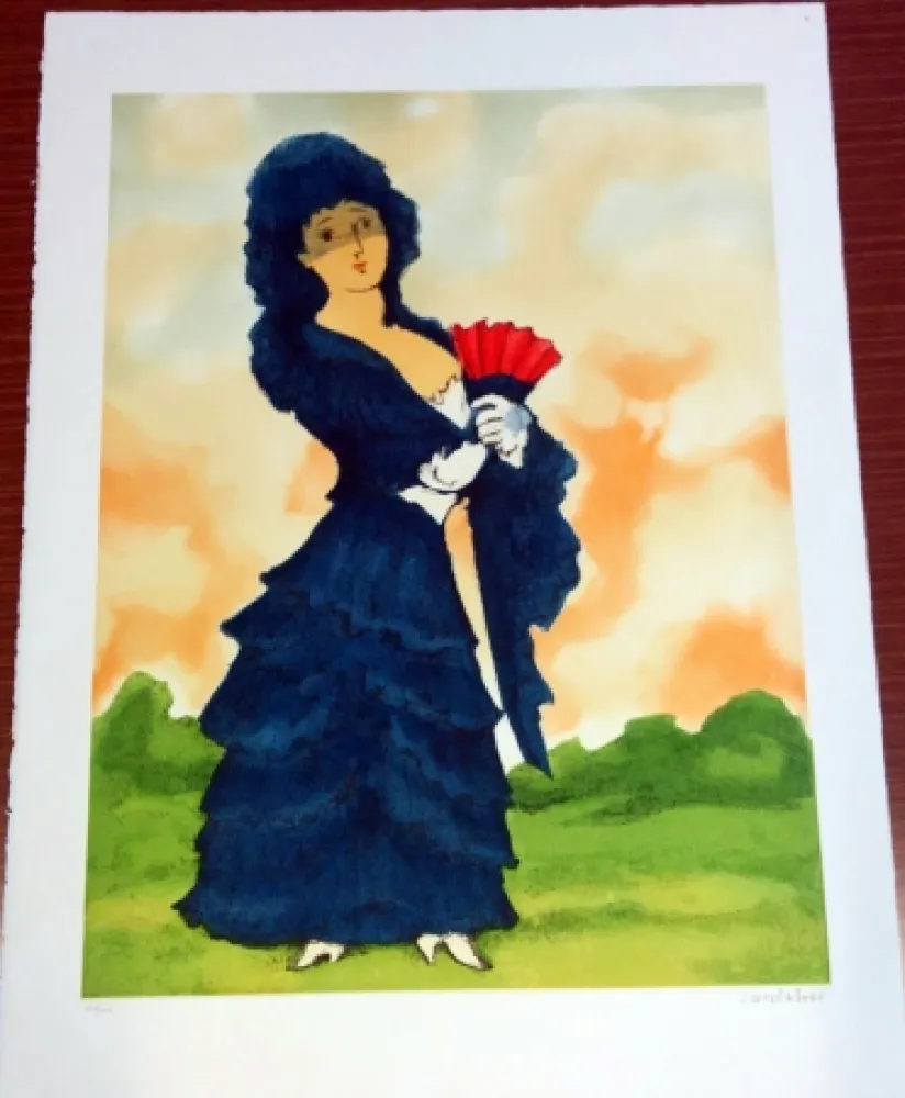 エッチング Cantatore - La spagnola