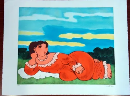 エッチング Cantatore - Odalisca