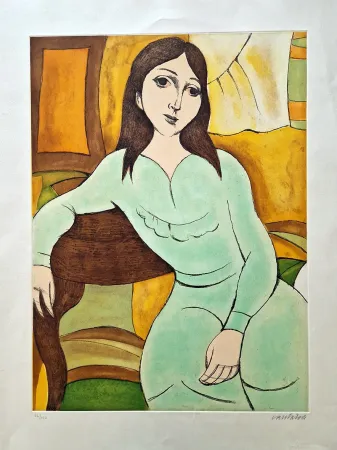 エッチングと　アクチアント Cantatore - Ragazza