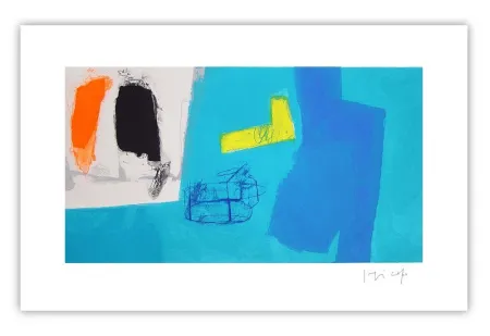 彫版 Capa - Azul luminoso