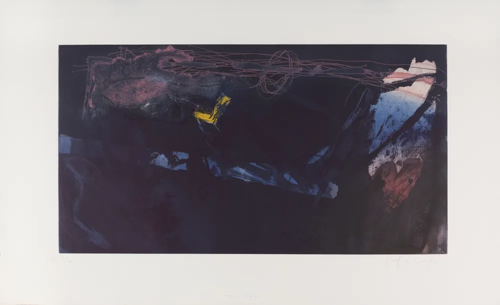 エッチングと　アクチアント Capa - Azul marino