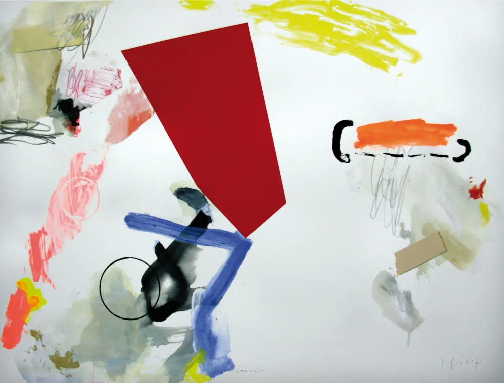 シルクスクリーン Capa - Carmín