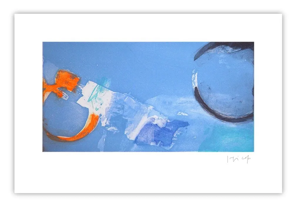 彫版 Capa - Horizontal bleu