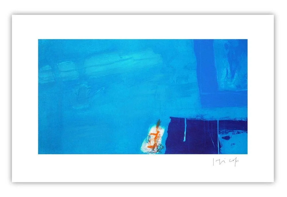 彫版 Capa - Reflejo azul