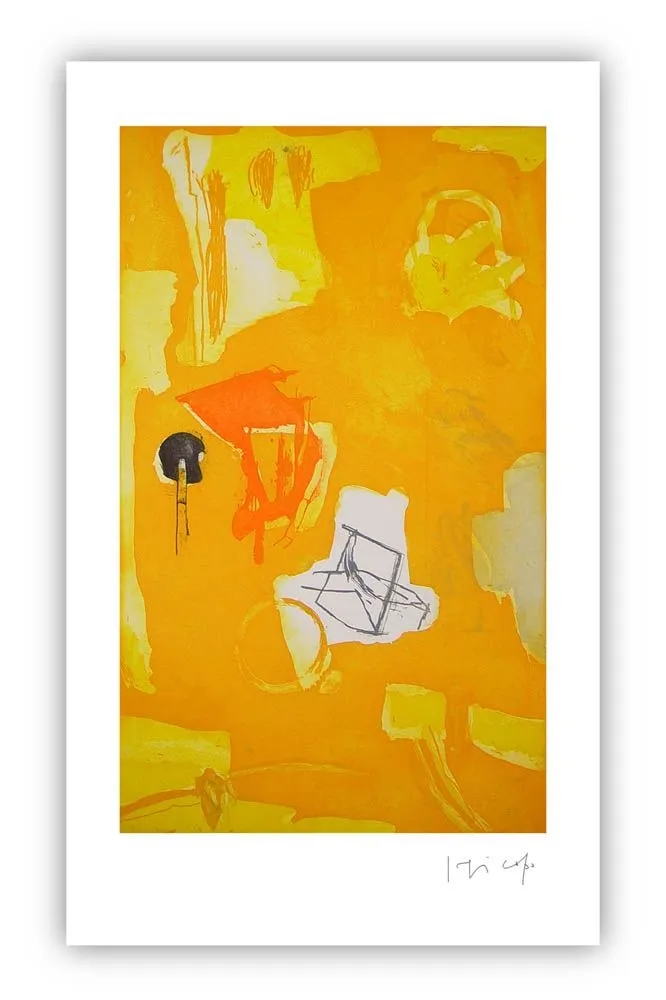 彫版 Capa - Vertical yellow