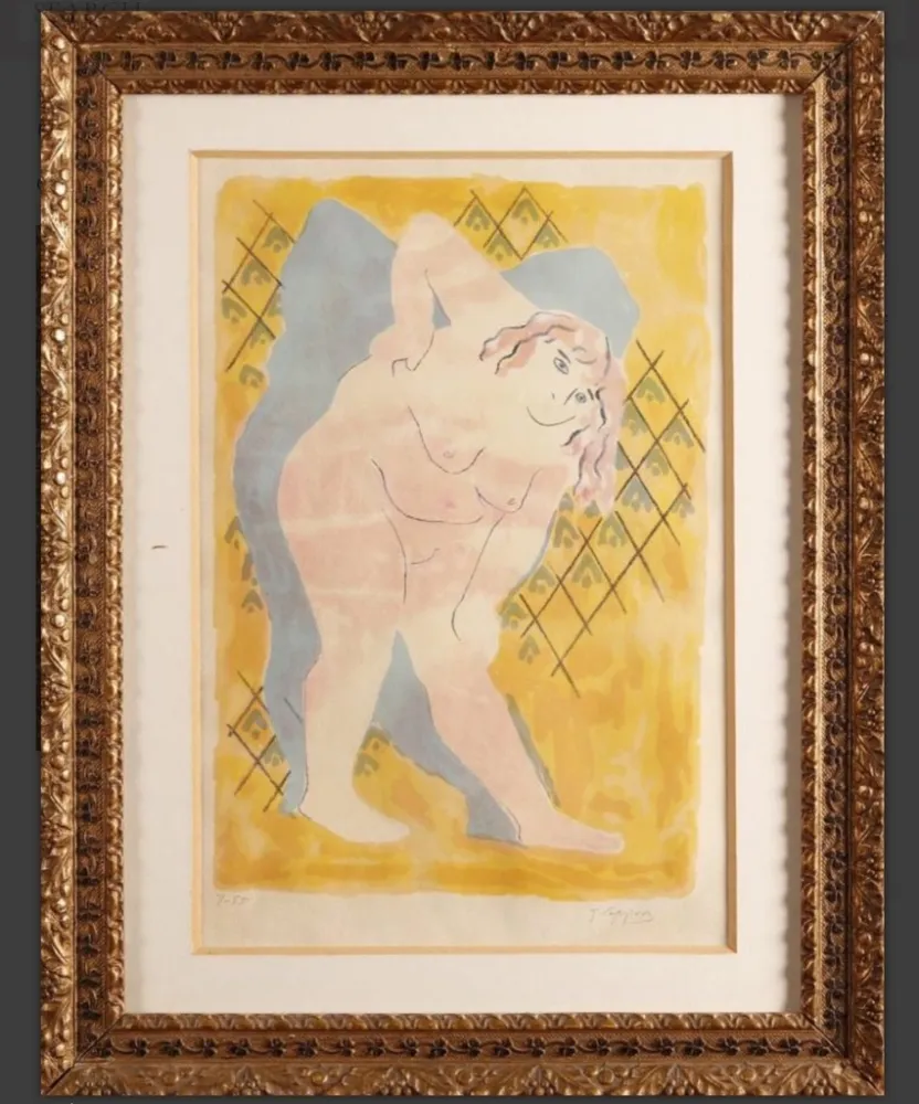 リトグラフ Capogrossi - Donne