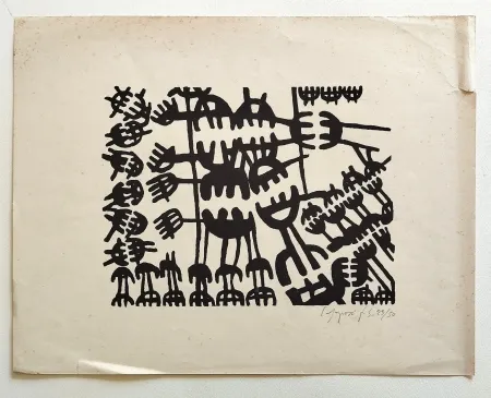 リトグラフ Capogrossi - Forma 2