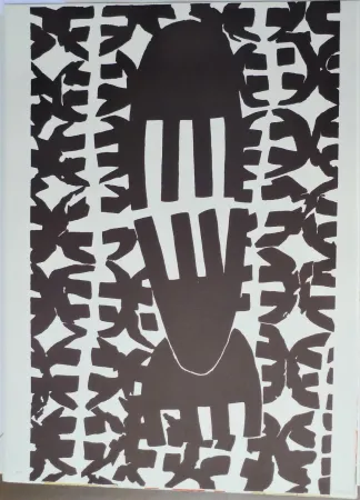 リトグラフ Capogrossi - Quarzo 7