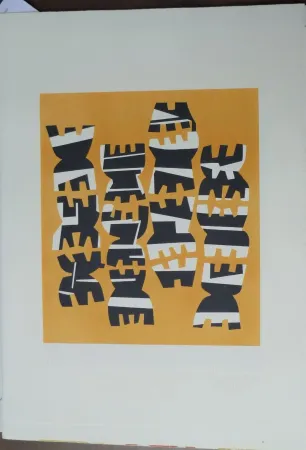 リトグラフ Capogrossi - Quarzo 8